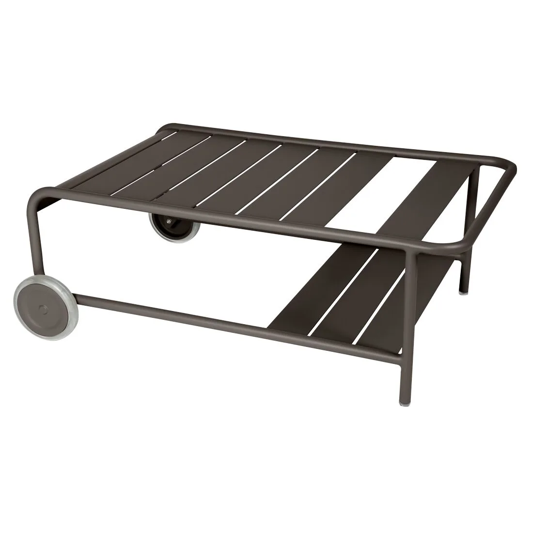 Fermob LUXEMBOURG TABLE BASSE A ROUES 105X72